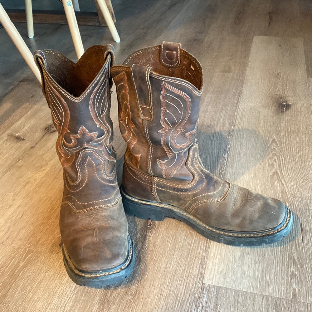 Cody James Men's Western Work Boot Square Toe